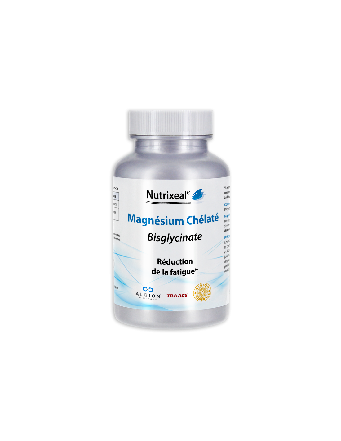 Magnésium chélaté bisglycinate, gélules - Nutrixeal Magnésium chélaté bisglycinate, gélules - Nutrixeal