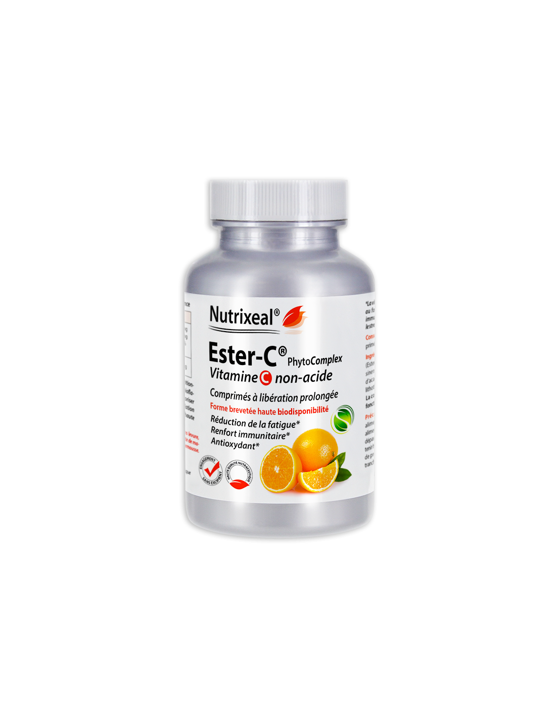 EsterC vitamine C non acide Nutrixeal